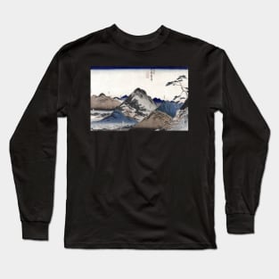 Japanese mountains Long Sleeve T-Shirt